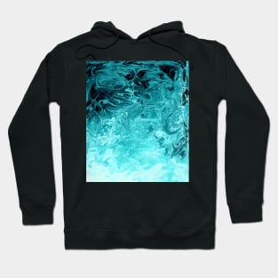 Wave Turquoise Hoodie